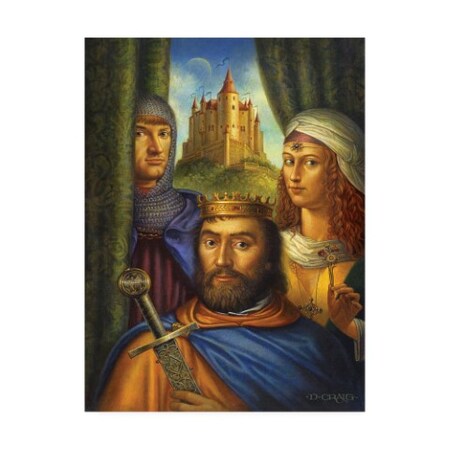 Dan Craig 'Camelot' Canvas Art,18x24